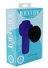 Loveline MicroBoost 10 Function Vibrating Rechargeable Silicone Massager- Purple